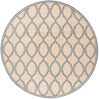 Safavieh Linden Lnd124N Cream / Blue Geometric Area Rug