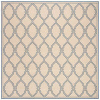 Safavieh Linden Lnd124N Cream / Blue Geometric Area Rug