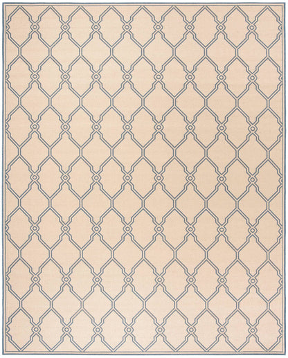 Safavieh Linden Lnd124N Cream / Blue Geometric Area Rug