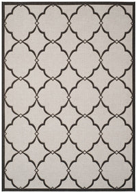 Safavieh Linden Lnd125A Light Grey / Charcoal Geometric Area Rug