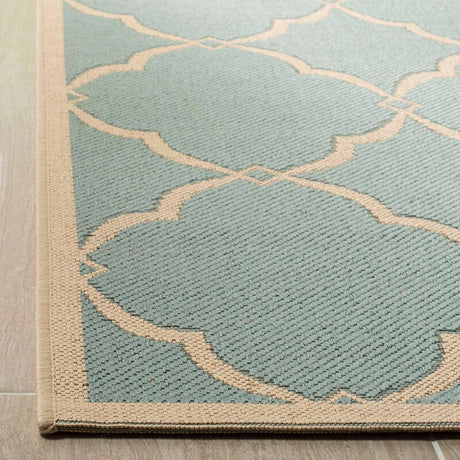 Safavieh Linden Lnd125K Aqua / Cream Rugs.