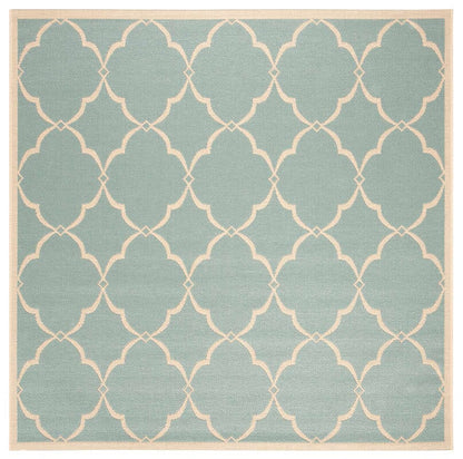 Safavieh Linden Lnd125K Aqua / Cream Geometric Area Rug