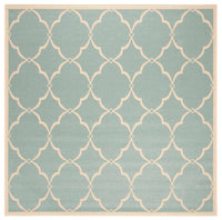 Safavieh Linden Lnd125K Aqua / Cream Geometric Area Rug