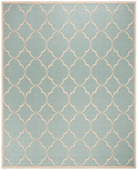 Safavieh Linden Lnd125K Aqua / Cream Geometric Area Rug