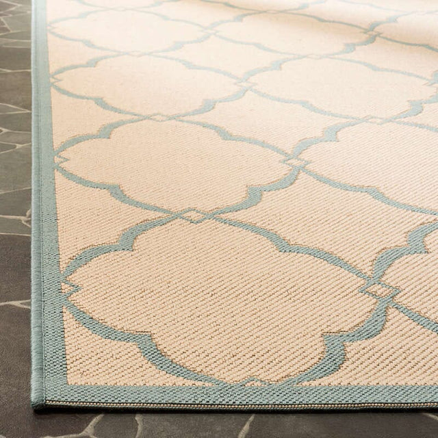 Safavieh Linden Lnd125L Cream / Aqua Rugs.