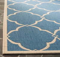 Safavieh Linden Lnd125M Blue / Creme Geometric Area Rug