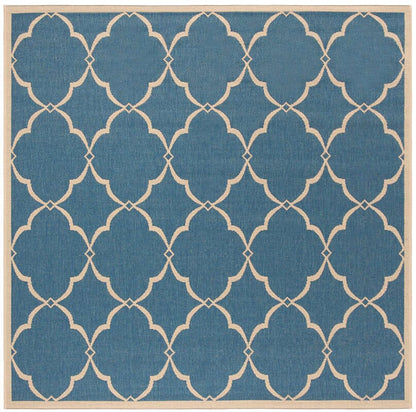 Safavieh Linden Lnd125M Blue / Creme Geometric Area Rug