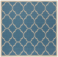 Safavieh Linden Lnd125M Blue / Creme Geometric Area Rug