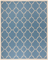 Safavieh Linden Lnd125M Blue / Creme Geometric Area Rug