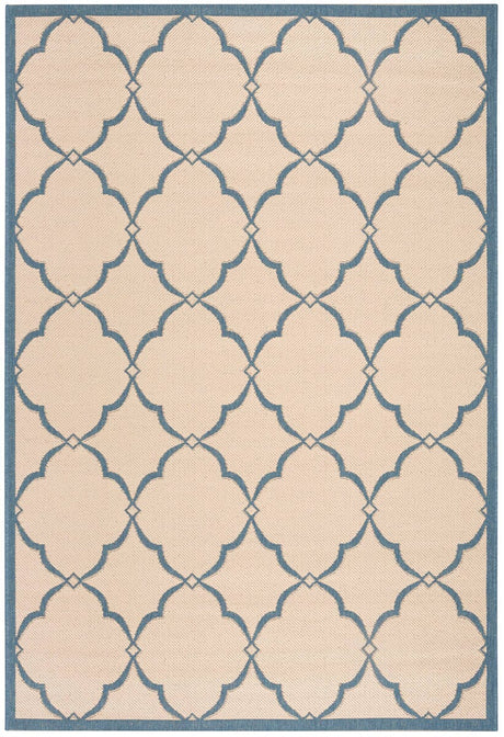 Safavieh Linden Lnd125N Cream / Blue Rugs.