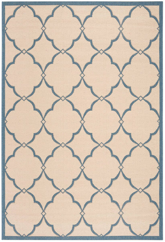 Safavieh Linden Lnd125N Cream / Blue Rugs.