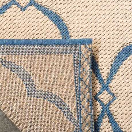 Safavieh Linden Lnd125N Cream / Blue Rugs.