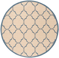 Safavieh Linden Lnd125N Cream / Blue Geometric Area Rug