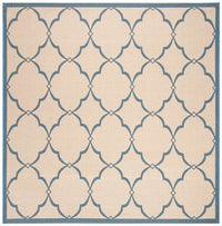 Safavieh Linden Lnd125N Cream / Blue Geometric Area Rug