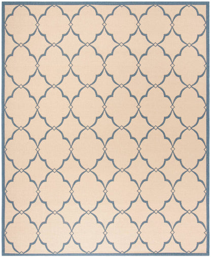 Safavieh Linden Lnd125N Cream / Blue Geometric Area Rug