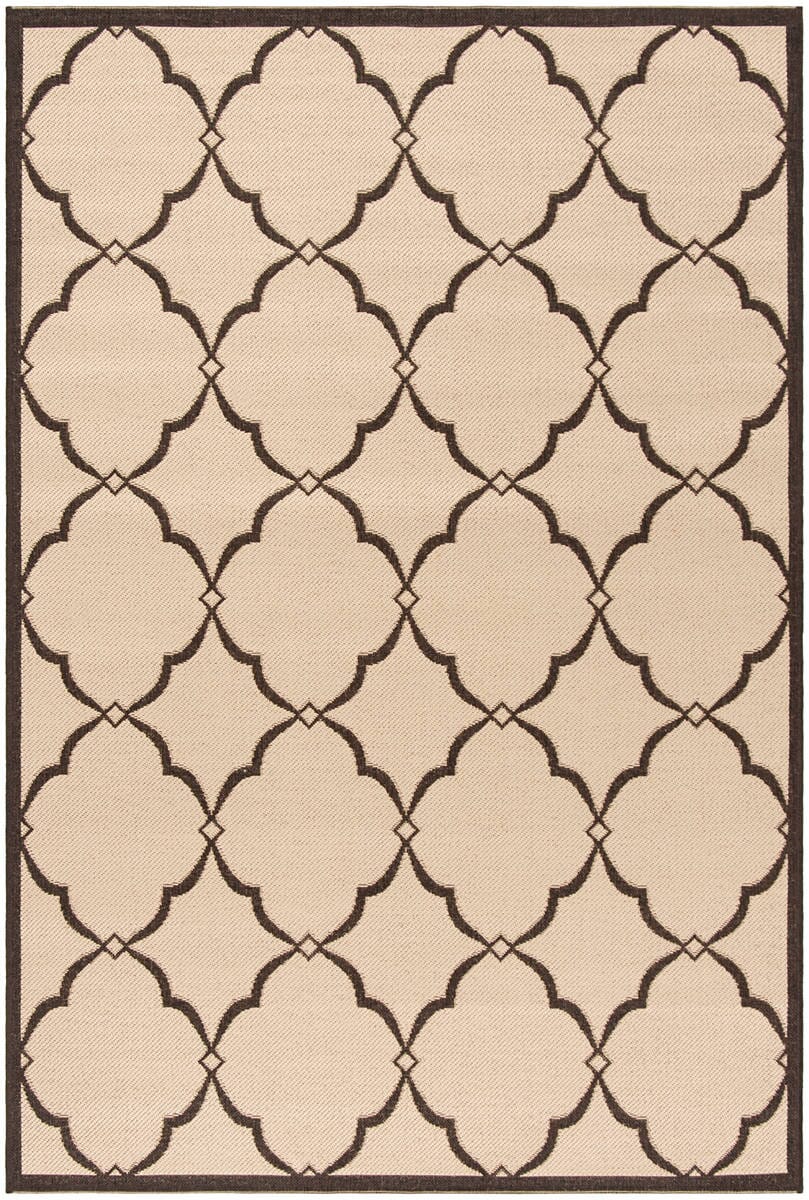 Safavieh Linden Lnd125U Creme / Brown Geometric Area Rug