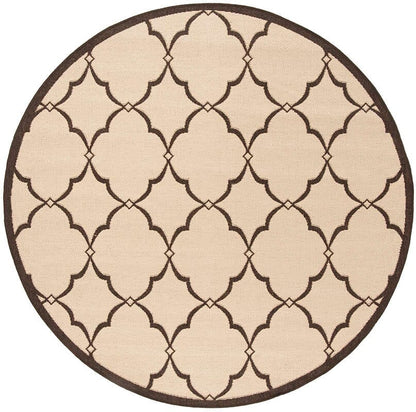 Safavieh Linden Lnd125U Creme / Brown Geometric Area Rug