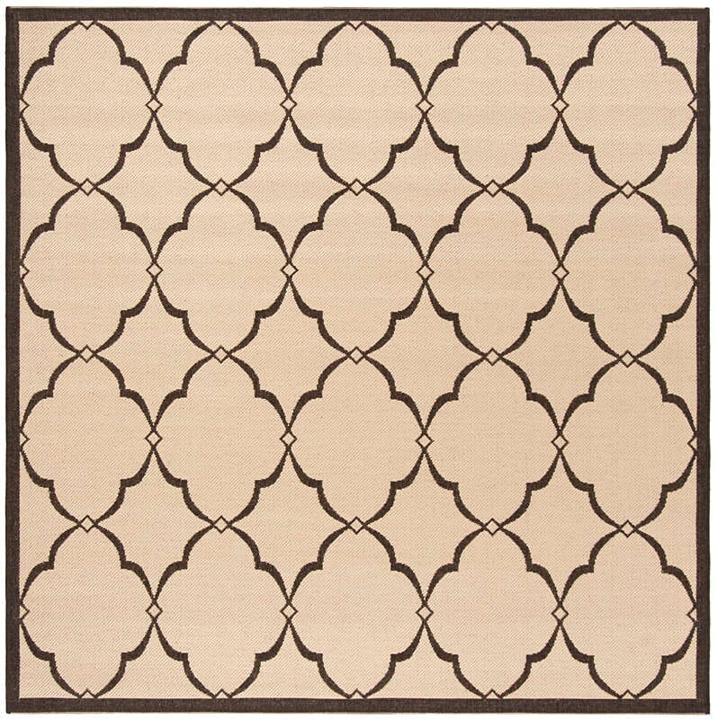 Safavieh Linden Lnd125U Creme / Brown Geometric Area Rug