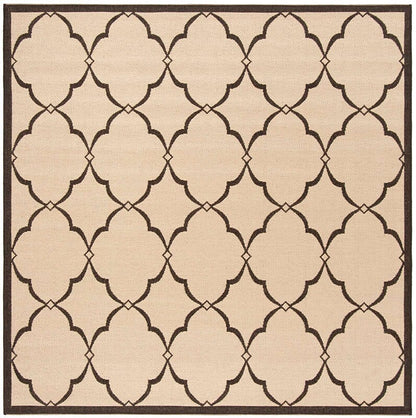 Safavieh Linden Lnd125U Creme / Brown Geometric Area Rug