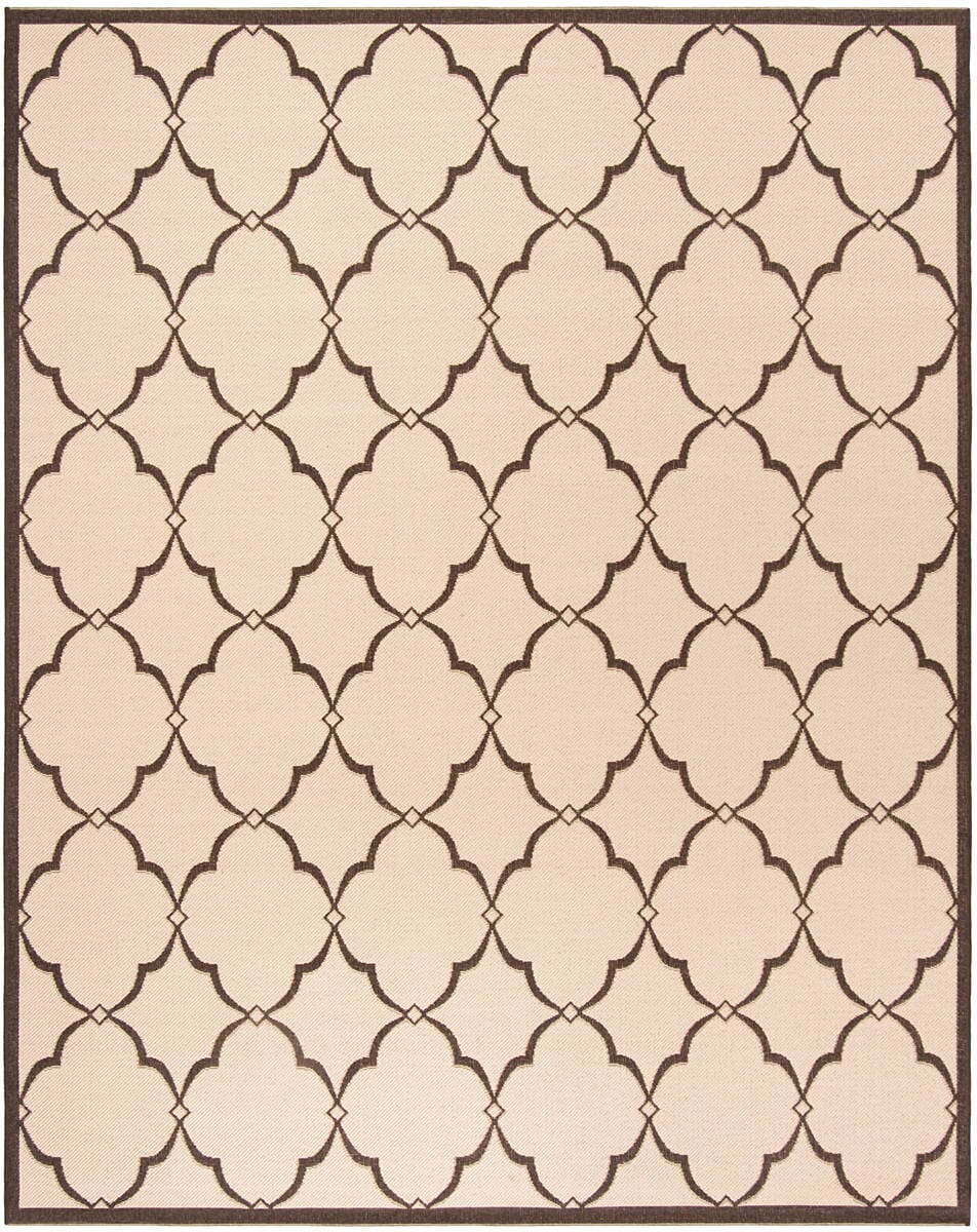 Safavieh Linden Lnd125U Creme / Brown Geometric Area Rug