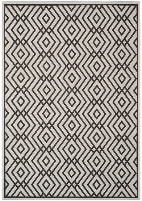 Safavieh Linden Lnd126A Light Grey / Charcoal Rugs.