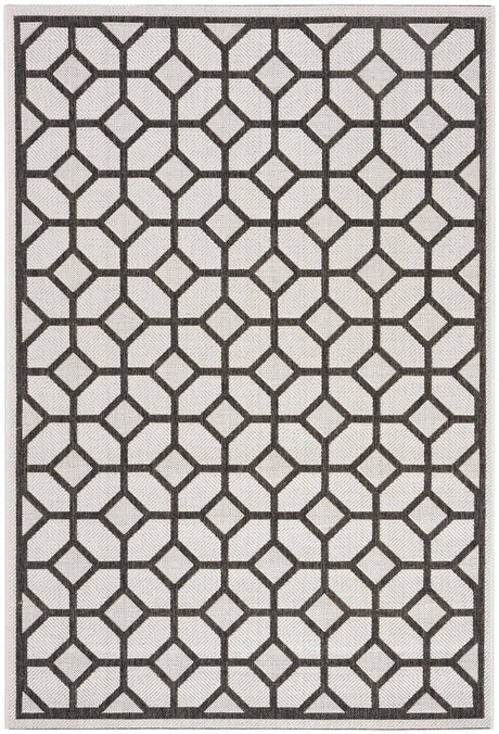 Safavieh Linden Lnd127A Light Grey / Charcoal Rugs.