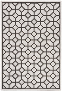 Safavieh Linden Lnd127A Light Grey / Charcoal Geometric Area Rug