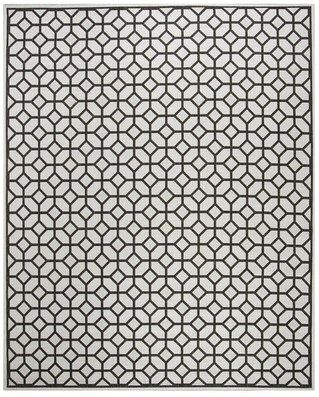 Safavieh Linden Lnd127A Light Grey / Charcoal Rugs.