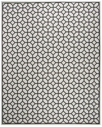 Safavieh Linden Lnd127A Light Grey / Charcoal Geometric Area Rug