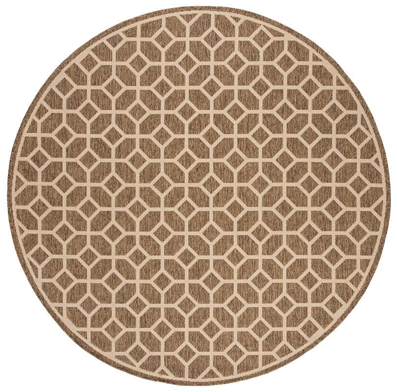 Safavieh Linden Lnd127D Beige / Cream Geometric Area Rug