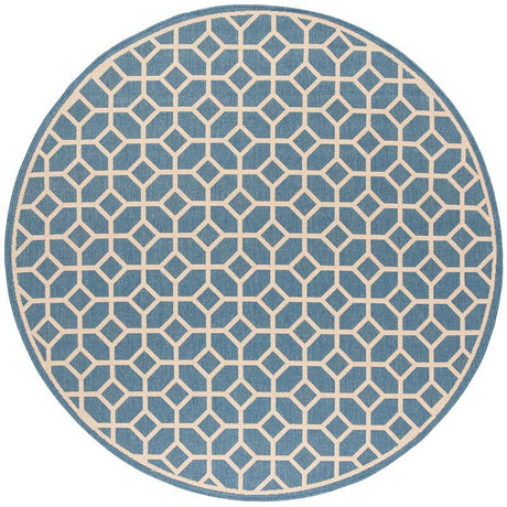 Safavieh Linden Lnd127M Blue / Creme Rugs.