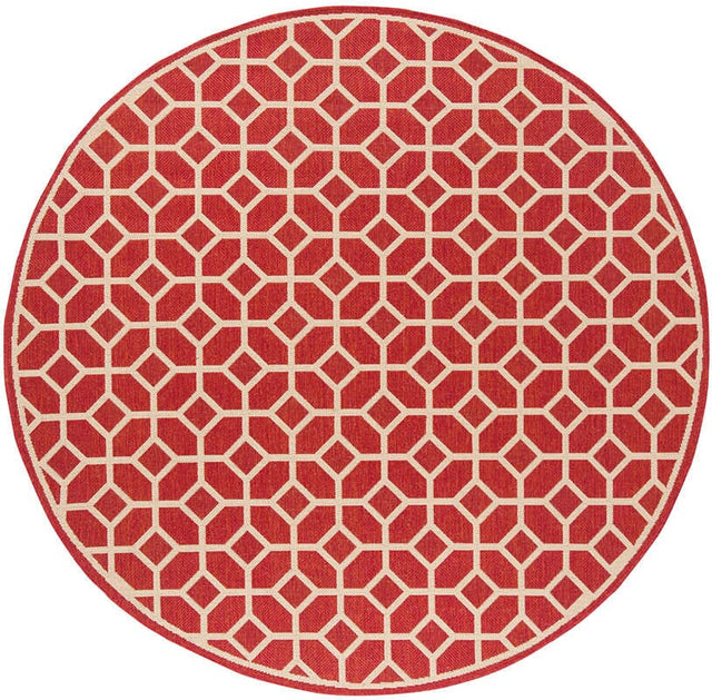 Safavieh Linden Lnd127Q Red / Creme Rugs.