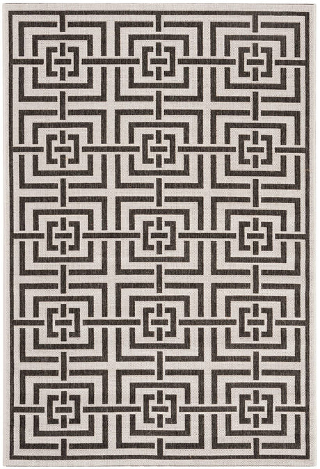 Safavieh Linden Lnd128A Light Grey / Charcoal Rugs.