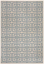 Safavieh Linden Lnd128N Cream / Blue Rugs.