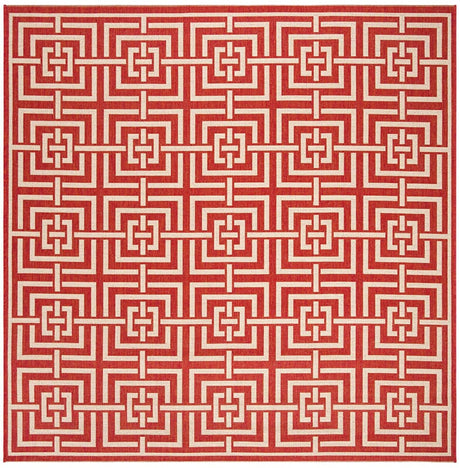 Safavieh Linden Lnd128Q Red / Creme Rugs.