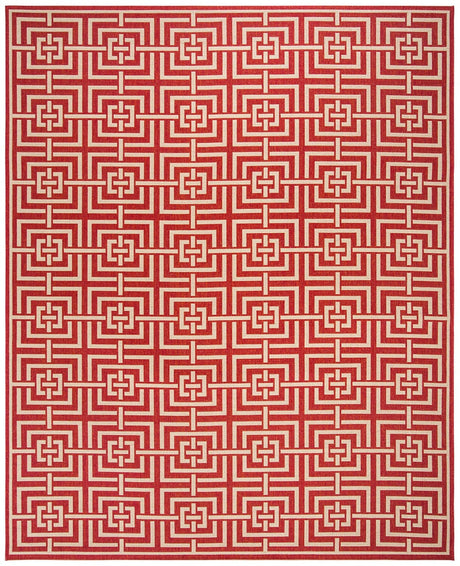 Safavieh Linden Lnd128Q Red / Creme Rugs.