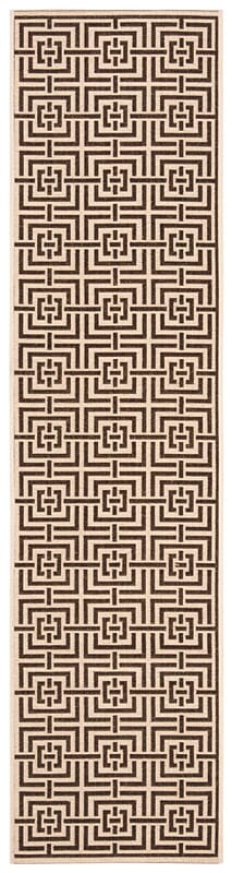 Safavieh Linden Lnd128U Creme / Brown Rugs.