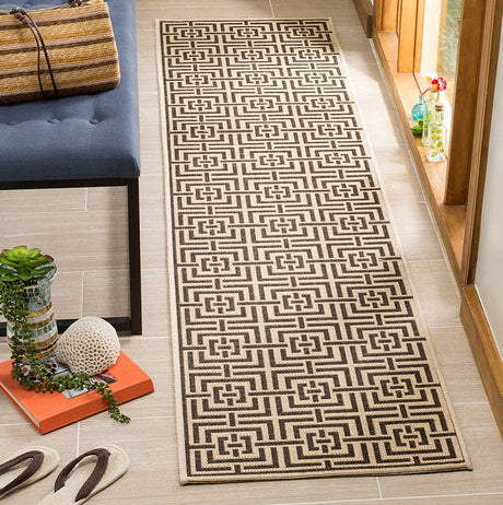 Safavieh Linden Lnd128U Creme / Brown Rugs.