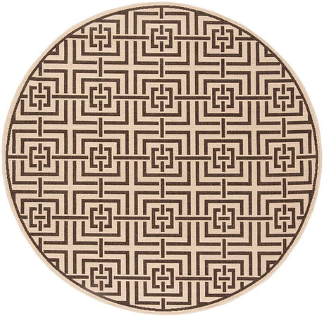 Safavieh Linden Lnd128U Creme / Brown Rugs.