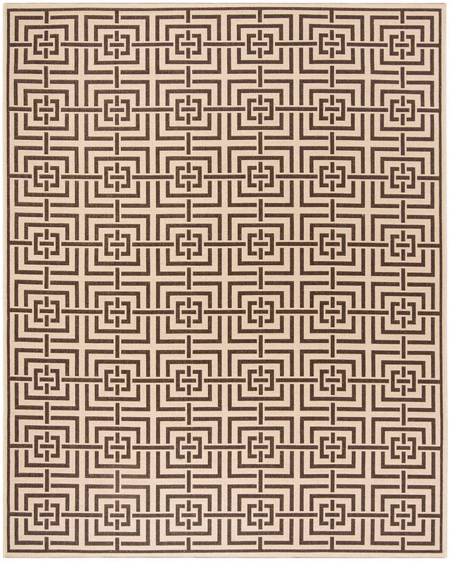 Safavieh Linden Lnd128U Creme / Brown Rugs.