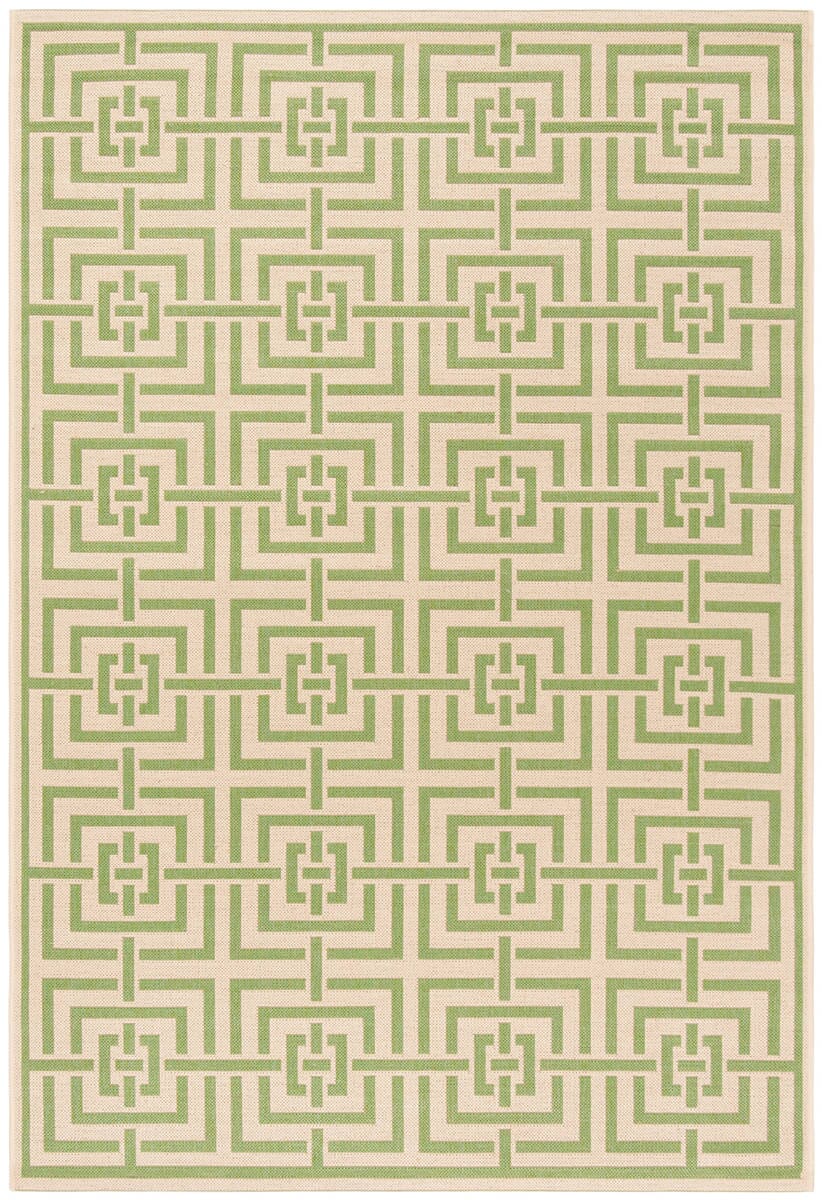 Safavieh Linden Lnd128V Cream / Olive Geometric Area Rug