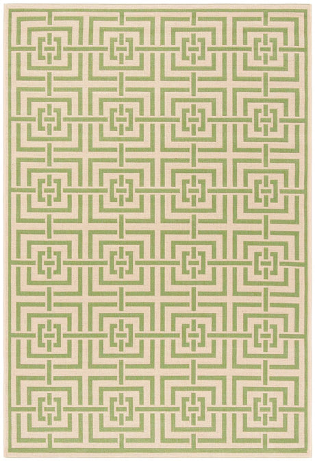 Safavieh Linden Lnd128V Cream / Olive Rugs.