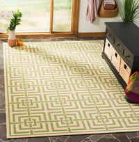 Safavieh Linden Lnd128V Cream / Olive Geometric Area Rug