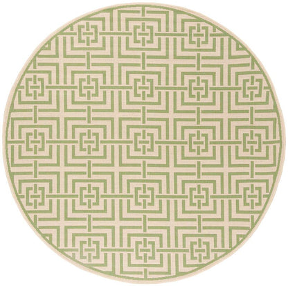 Safavieh Linden Lnd128V Cream / Olive Geometric Area Rug