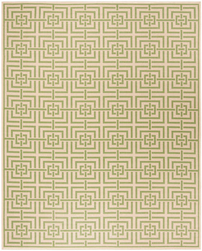 Safavieh Linden Lnd128V Cream / Olive Geometric Area Rug