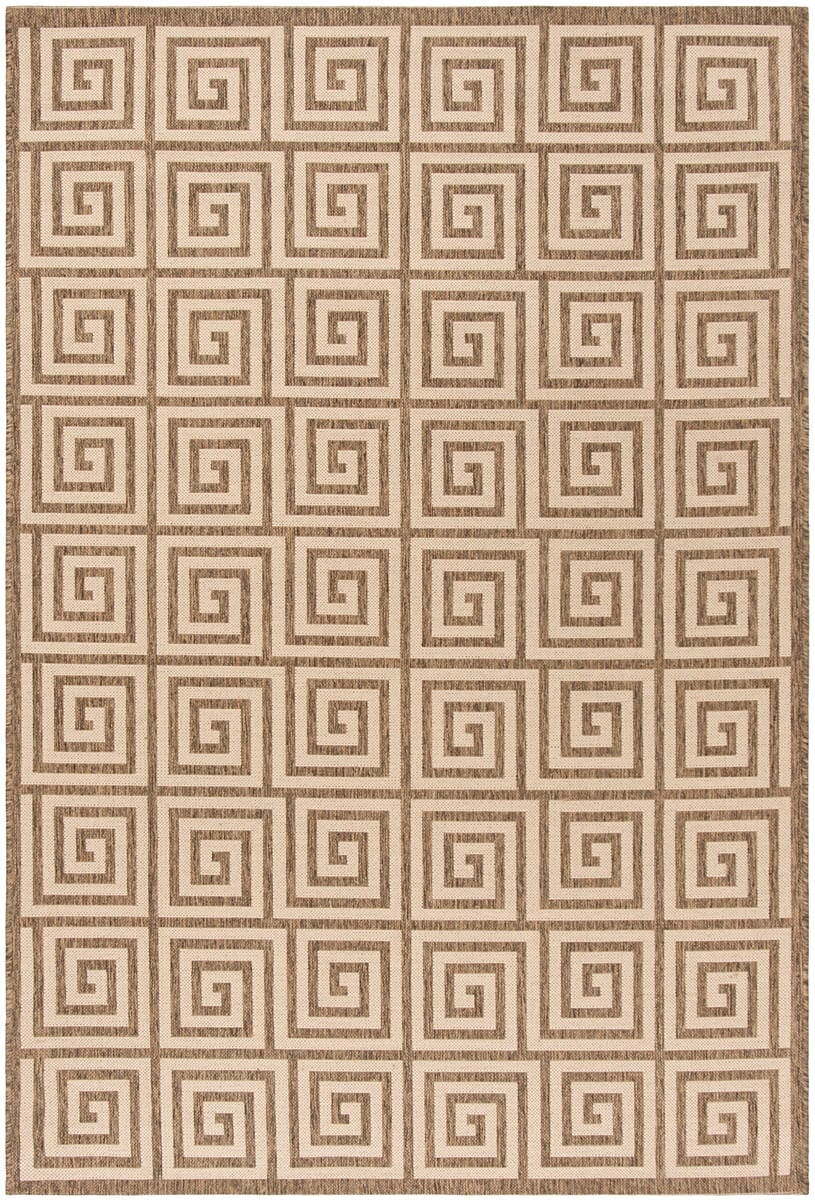 Safavieh Linden Lnd129C Cream / Beige Geometric Area Rug