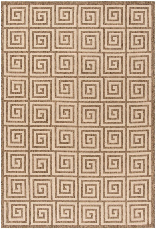 Safavieh Linden Lnd129C Cream / Beige Geometric Area Rug