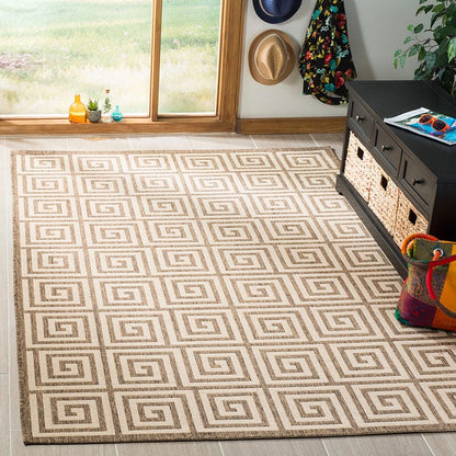 Safavieh Linden Lnd129C Cream / Beige Geometric Area Rug