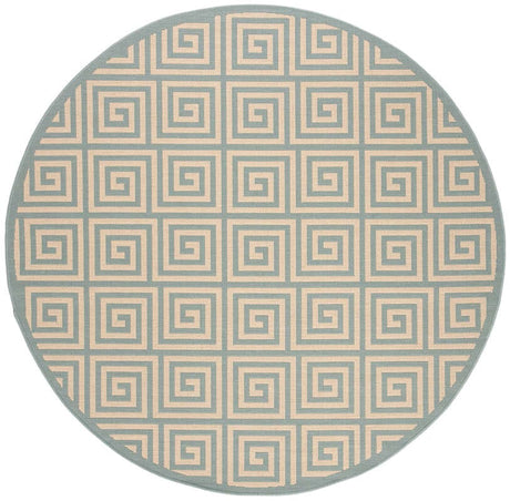 Safavieh Linden Lnd129L Cream / Aqua Rugs.