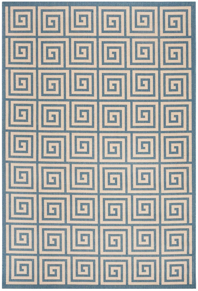 Safavieh Linden Lnd129N Cream / Blue Rugs.